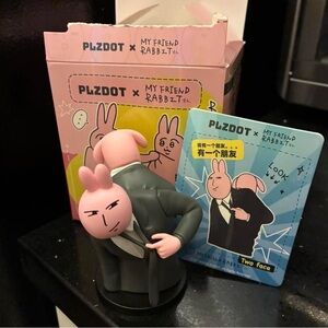 PLZD0T x My Friend Rabbit Figure